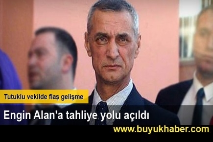 Engin Alan'a tahliye yolu açıldı