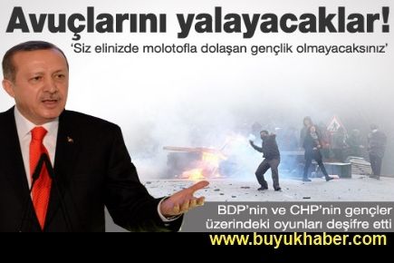 Erdoğan: Avuçlarını yalayacaklar