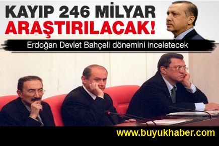 Erdoğan, Bahçeli'nin koalisyon dönemi inceletecek 