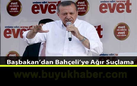 Erdoğan, Çankırı Mitinginde Bahçeli'ye Yüklendi.