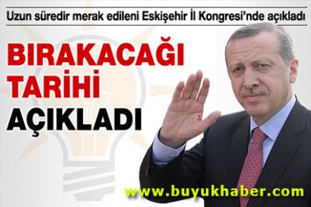 Erdoğan: Son kez aday olacağım