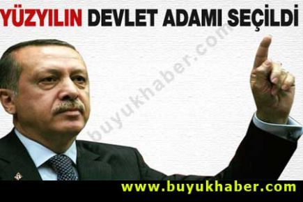 Erdoğan yüzyılın devlet adamı seçildi