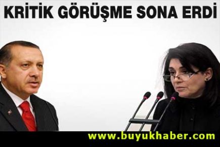 Erdoğan-Zana görüşmesi sona erdi