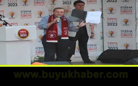 Erdoğan'dan afişlere sert tepki.