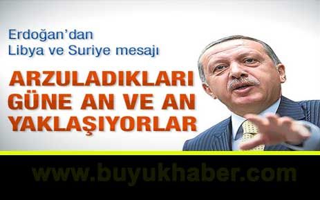 Erdoğan'dan Libya mesajı
