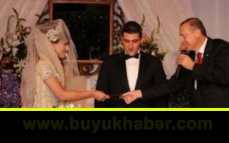 Erdoğan'ı şaşırtan gelin