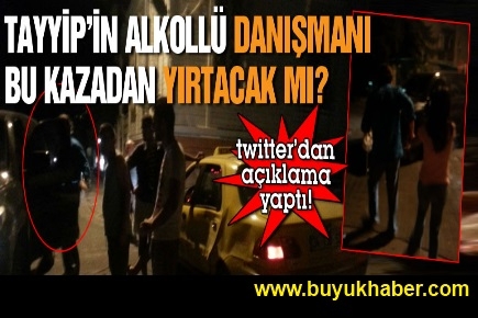 Erdoğan’ın başdanışmanı Yiğit Bulut alkollü kazada taksiye çarptı