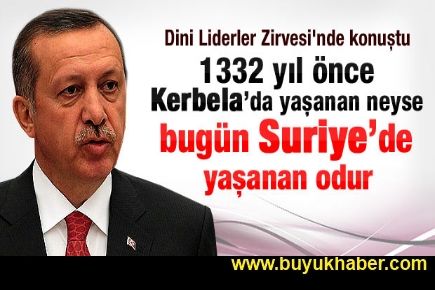 Erdoğan'ın Dini Liderler Zirvesi açılış konuşması