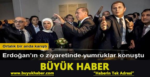 Erdoğan'ın korumaları ile Belçikalı korumalar yumruklaştı