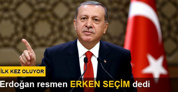 Erken seçim kararı Resmi Gazete'de yayınlandı