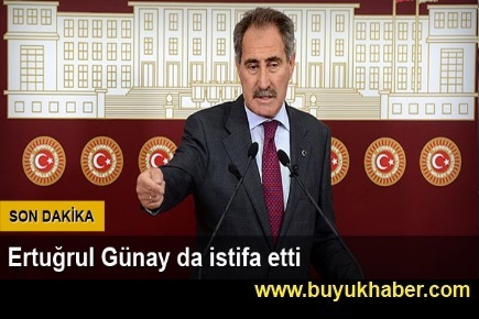 Ertuğrul Günay Ak Parti'den istifa etti