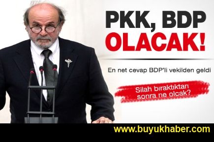 Ertuğrul Kürkçü: PKK, BDP olacak