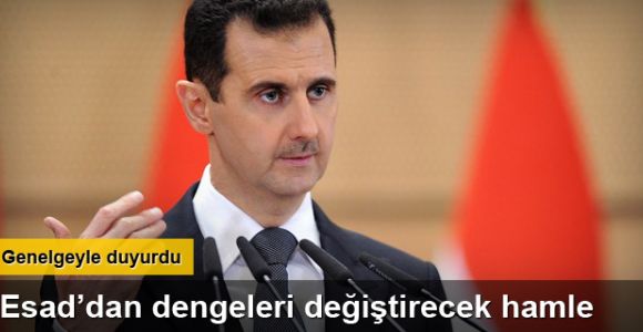 Esad'dan flaş 'af' kararı