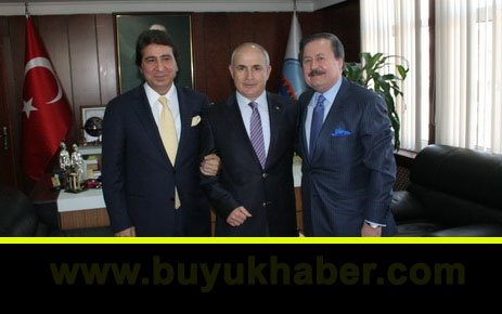 Eski Bakan Çağlar'dan Başkan Akgün'e ziyaret…