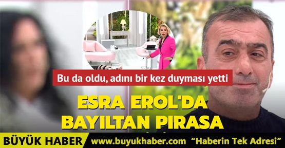 Esra Erol'da bayıltan pırasa krizi