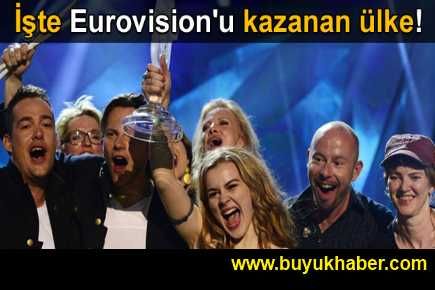 Eurovision 2013'ü Danimarka kazandı