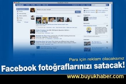 Facebook resimlerinizi reklamcılara satacak