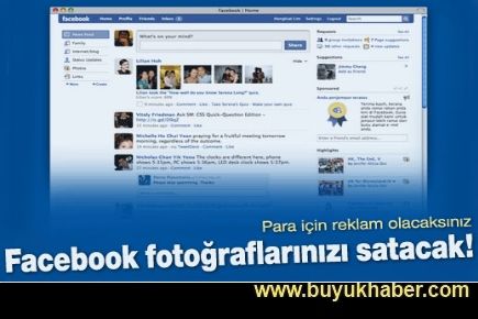 Facebook resimlerinizi reklamcılara satacak