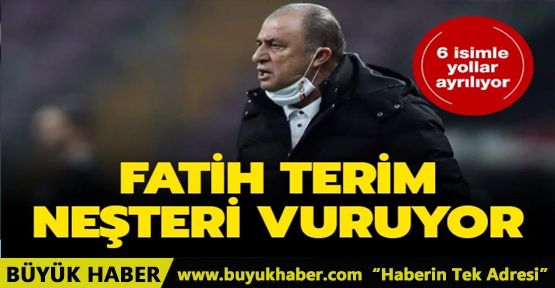 Fatih Terim önümüzdeki sezon için 6 ismin biletini kesti