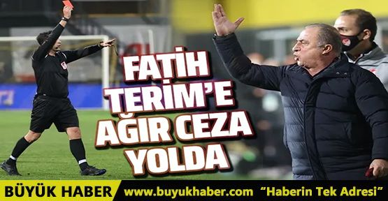 Fatih Terim'e ağır cezalar yolda