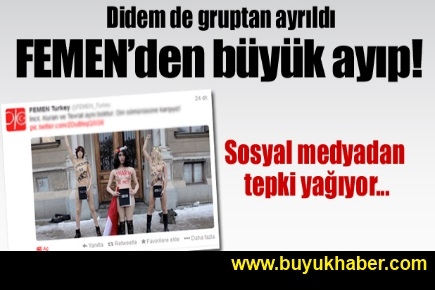 FEMEN'den büyük ayıp