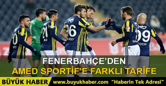 Fenerbahçe 3 - 0 Amed Sportif