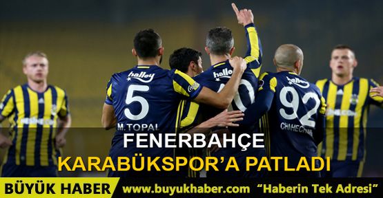 Fenerbahçe 5 - 0 Kardemir Karabükspor