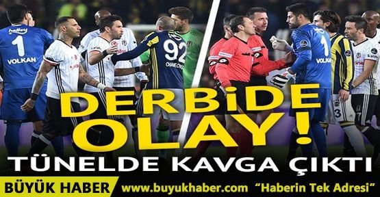 Fenerbahçe-Beşiktaş maçında ortalık karıştı