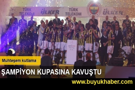 Fenerbahçe kupasına kavuştu