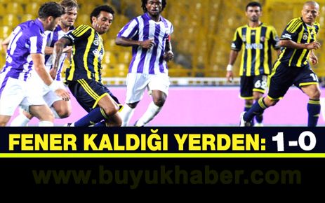 Fenerbahçe Orduspor'u 1-0'la geçti