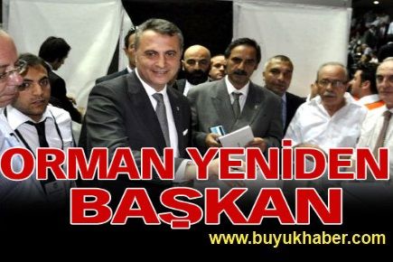Fikret Orman yeniden başkan