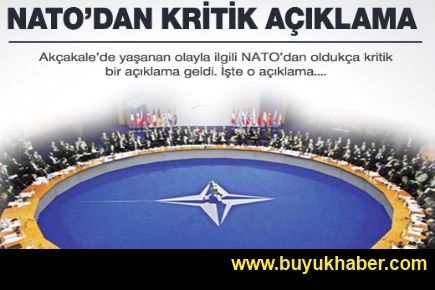 FLAŞ...FLAŞ... NATO'DAN ÇOK KRİTİK AÇIKLAMA