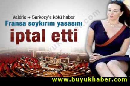 Fransa Anayasa konseyi soykırım yasasını iptal etti