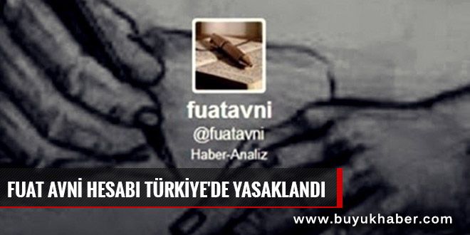 Fuat Avni hesabı Türkiye'de yasaklandı