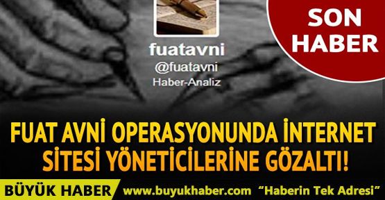 'Fuat Avni' operasyonu: 28 gözaltı