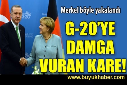 G-20'ye damga vuran fotoğraf