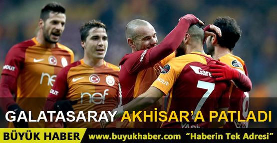 Galatasaray 6 - 0 Akhisar Belediyespor
