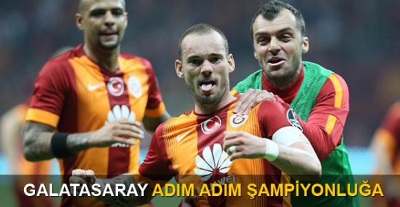 Galatasaray adım adım şampiyonluğa