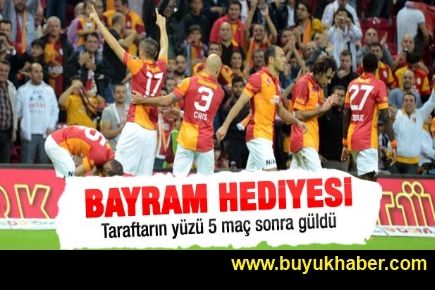 Galatasaray evinde Kayseri'ye acımadı