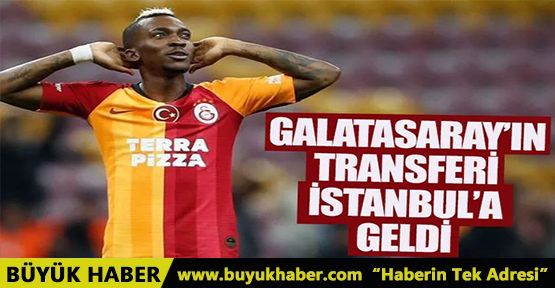 Galatasaray'ın transferi Onyekuru İstanbul'a geldi!