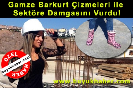 Gamze Barkurt Çizmeleri ile Sektöre Damgasını Vurdu!