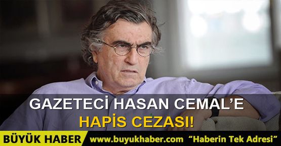 Gazeteci Hasan Cemal'e hapis cezası