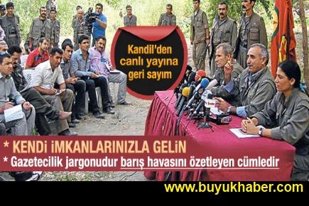 Gazeteciler Kandil'e akın etti