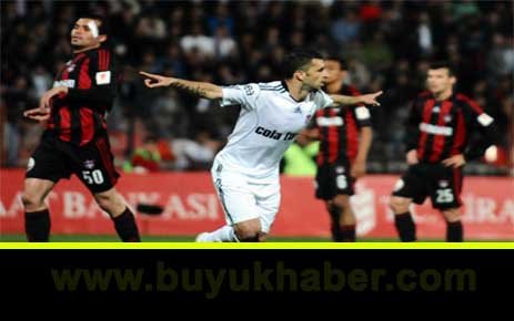 Gaziantepspor - Beşiktaş: 2-2