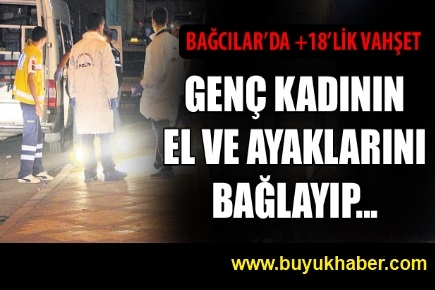 Genç kadını el ve ayaklarını bağlayıp yaktılar