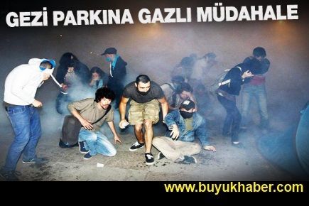 Gezi Parkı'na sabah 05.00'te gazlı müdahale