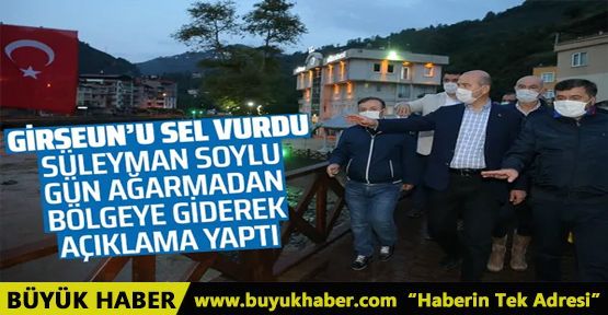 Giresun'da sel felaketi