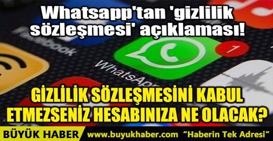 GİZLİLİK SÖZLEŞMESİNİ KABUL ETMEZSENİZ HESABINIZA NE OLACAK?