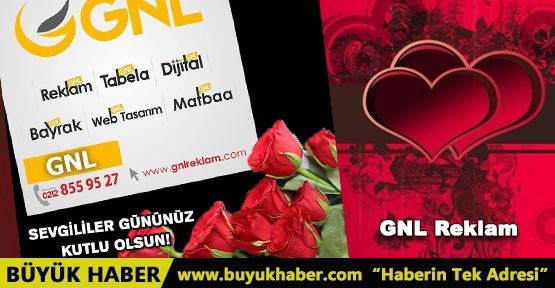GNL Reklam Sevgililer Gününü Kutlar
