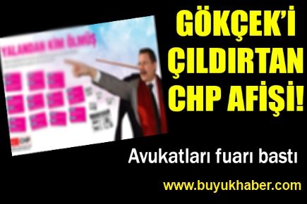Gökçek'i çıldırtan afiş! 